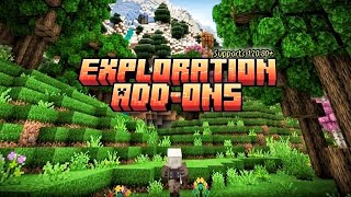 BEST Exploration ADDONS thatll Enhance MCPE 120 [upl. by Isiad63]