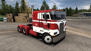 Peterbilt 362 Cabover Jon Ruda Mod  American Truck Simulator  ATS  148 [upl. by Yecaw]