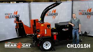 Crary® Bear Cat® CH1015H Chipper [upl. by Gabriell96]