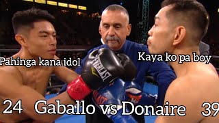 Raymart Gaballo vs Nonito Donaire highlights donaire [upl. by Outhe906]