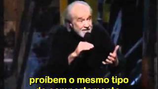 George Carlin  Os Dez Mandamentos LEGENDADO [upl. by Nahsaj]