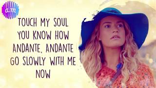 Andante Andante Mamma Mia OST Lily James LYRICS [upl. by Laurin]