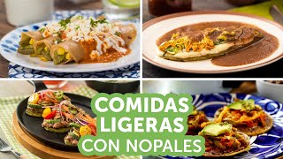 Comidas Ligeras con Nopales  Kiwilimón [upl. by Brigid962]