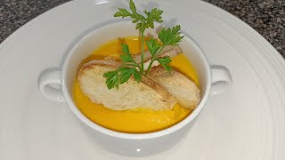 CREMA DE ZANAHORIA RECETA FÁCIL Y DELICIOSA [upl. by Seyah453]