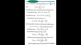 dérivation et étude des fonctions 2 bac SM Ex 63 et 64 page 157 Almoufid [upl. by Adnawuj]
