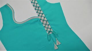 Latest And Stylish Neck Design Cutting And Stitching [upl. by Naesyar371]