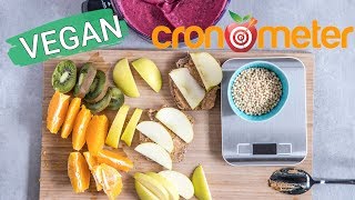 Vegan Full Day of Eating mit Cronometer [upl. by Quent762]