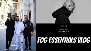 Fear of God FOG x Pacsun Essentials VLOG [upl. by Eiralc181]