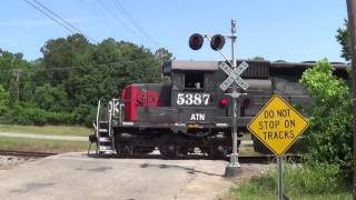 Main Street Railroad Crossing Ohatchee AL [upl. by Olyhs984]