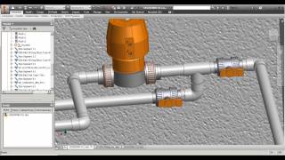 Autodesk Inventor Tube and Pipe [upl. by Nawtna585]