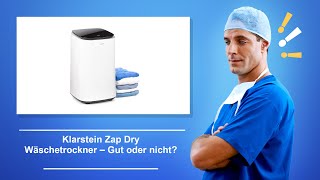 🚑 Klarstein Zap Dry Wäschetrockner – Gut oder nicht [upl. by Wolpert]