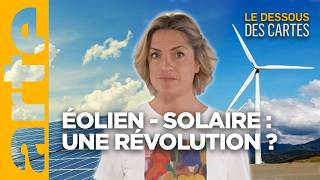 Éolien  solaire  une révolution l Le Dessous des Cartes  ARTE [upl. by Ayenat892]