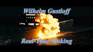 Wilhelm Gustloff Real Time Sinking 4k [upl. by Jedthus546]