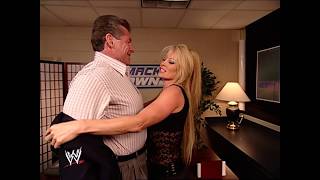 Mr McMahon and Sable kiss  SmackDown September 25 2003 [upl. by Ellened440]