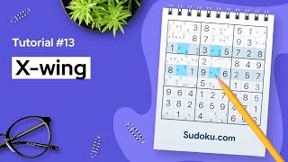 How to Use XWings When Doing Sudoku Puzzles with Pencil amp Paper [upl. by Kissiah]