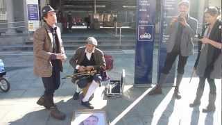 ELVIS PRESLEY  Elvis Presley in Switzerland  Elvis meets Street Musicians at Train Station [upl. by Pestana22]