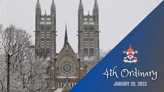 4th Sunday In Ordinary Time  January 29 2023  Basilica of Our Lady Immaculate [upl. by Nivrem611]