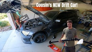 Manual Swapping my Cousins NEW Lexus IS300 Drift Car [upl. by Reggy]