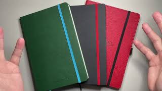 Top 3  My goto A5 Hardcover Notebooks [upl. by Freud]