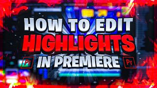 How To Edit The BEST Fortnite Montages in PREMIERE PRO Free Presets  2024 [upl. by Petersen366]