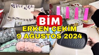 BİM BU HAFTA YIKILIYOR YEPYENİ ÜRÜNLER GELDİ  ERKEN ÇEKİM  BİM 9 AĞUSTOS 2024  BİM BU CUMA KAÇMAZ [upl. by Rosco39]