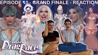 Canadas Drag Race  Grand Finale  BRAZIL REACTION [upl. by Odnumde]