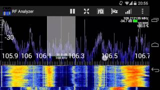 RF Analyzer version 107 with AMFM demodulation [upl. by Evey]