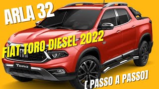 O que é ARLA 32 da Fiat Toro diesel 2022  Passo a passo [upl. by Lienaj308]