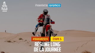 Le résumé de lÉtape 5 présenté par Aramco  Dakar2024 [upl. by Clevie883]