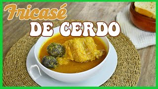 RECETA DE FRICASÉ DE CERDO [upl. by Nillor]