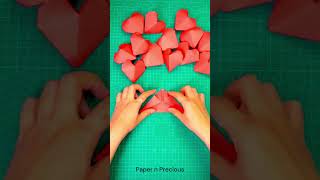 Easy origami craft video  DIY paper art video shorts shortvideo [upl. by Yssac637]