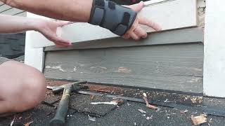 Replacing Rotten Wood on your House can be Easy and Save you 1000s [upl. by Ehcadroj]