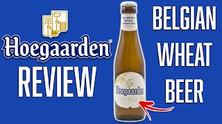 HOEGAARDEN WHEAT BEER REVIEW  ONE MINUTE BEER REVIEW  EP 15 [upl. by Theresa310]