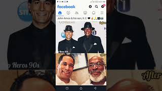 John Amos and his son KC [upl. by Wise]