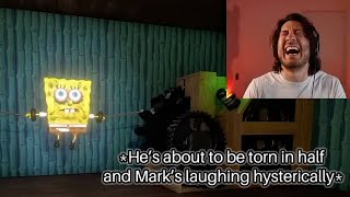 Markiplier laughs hysterically at SpongeBob’s misery [upl. by Simdars]