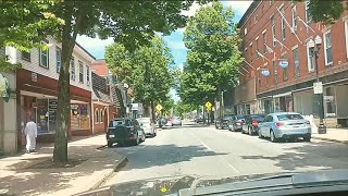 Stroll through historic Auburn ME  June 2022 [upl. by Malynda]