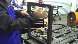 Metal Fabrication on a StrongHand Build Pro Welding Table [upl. by Anevad]