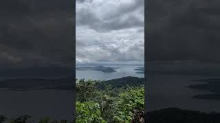 Taal Volcano View from Charito Restau Tagaytay foryou travel [upl. by Adev]