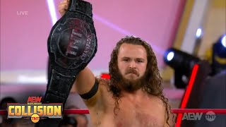 JACK PERRY NEW TNT TITLE  AEW COLLISION AUGUST 17TH 2024 RESULTS SPOILERS [upl. by Irotal]