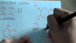 Formulación orgánica Hidrocarburos cíclicos [upl. by Argyres]