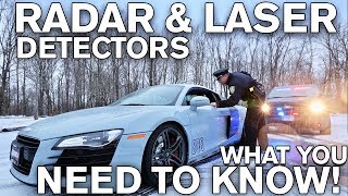 Radar amp Laser Detectors WHAT YOU NEED TO KNOW Audi R8 [upl. by Imorej]