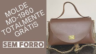 MOLDE GRÁTIS  Como fazer esta bag bolsas [upl. by Ydda]