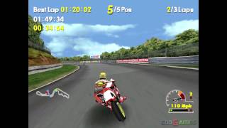 Moto Racer World Tour  Gameplay PSX PS One HD 720P Playstation classics [upl. by Marquis768]