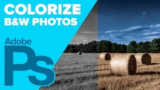 How to Colorize a Black and White Photo in Photoshop [upl. by Nroht]