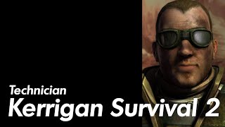 Starcraft 2  Kerrigan Survival 2  Technician  Ep 143 no commentary [upl. by Pepper]