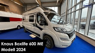 Knaus Boxlife 600 ME Modell 2024 [upl. by Noicnecsa]