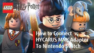 How to Connect HYCARUS MNK Adapter HC10135 to the Nintendo Switch [upl. by Prent]