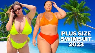 swimsuit plus size ideas 2023  Plus size swimsuit for curvy women [upl. by Merv395]