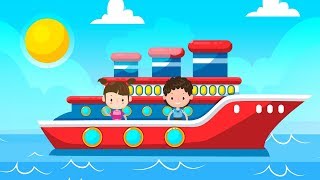 Transport Song  A Simple Song for Kids Learning English [upl. by Thorvald]