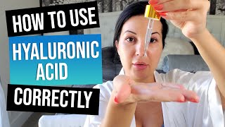 How to use Hyaluronic Acid serums correctly  Skincare by Fenya  Guidance to Glow [upl. by Raddie]